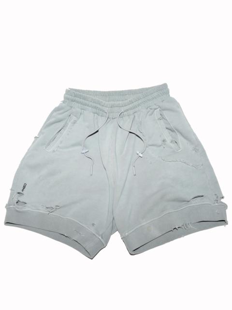 C2H4 Distressed Sweat Shorts