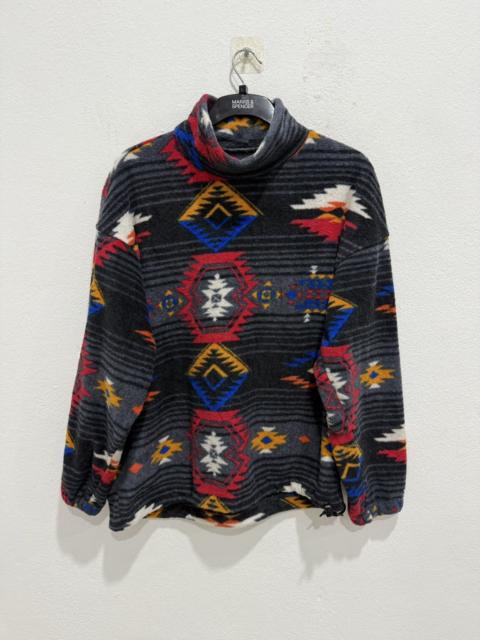 Other Designers Ellesse × Goldwin - ELLESSE NAVAJO AZTEC DESIGN PULL OVER TURTLE NECK DESIGN