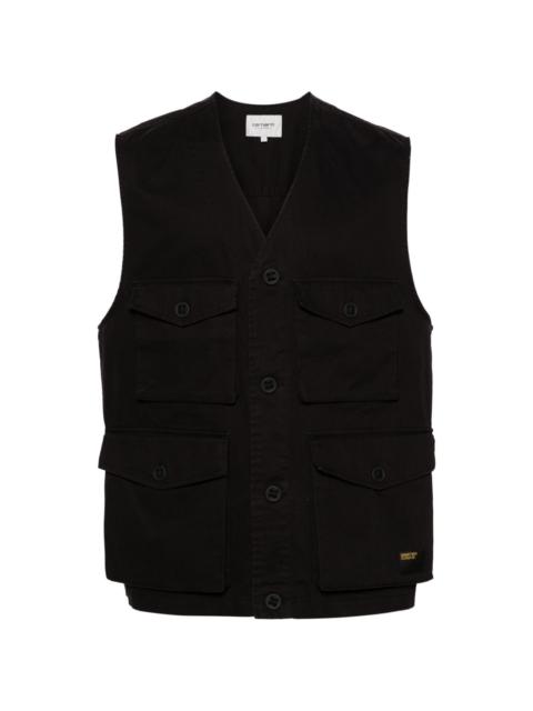 Carhartt Unity logo-patch cotton gilet