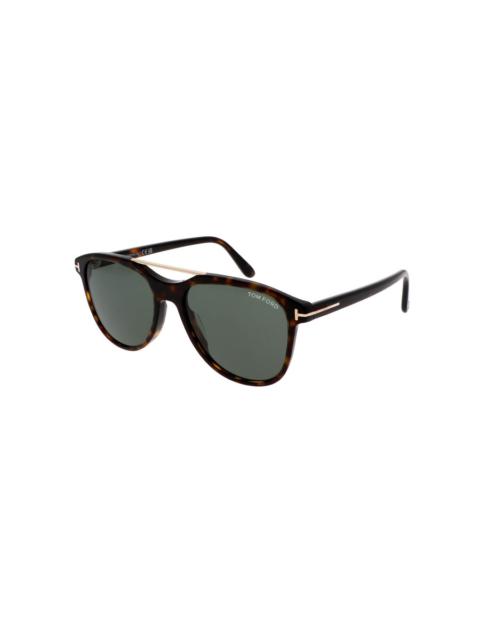 TOM FORD Tom Ford Damian-02 Green Pilot Men's Sunglasses FT1098 52N 54