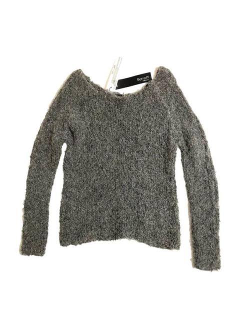 Other Designers Berretti Grey Boucle Sweater Wool Blend Pullover Made in Italy Sz S NWT