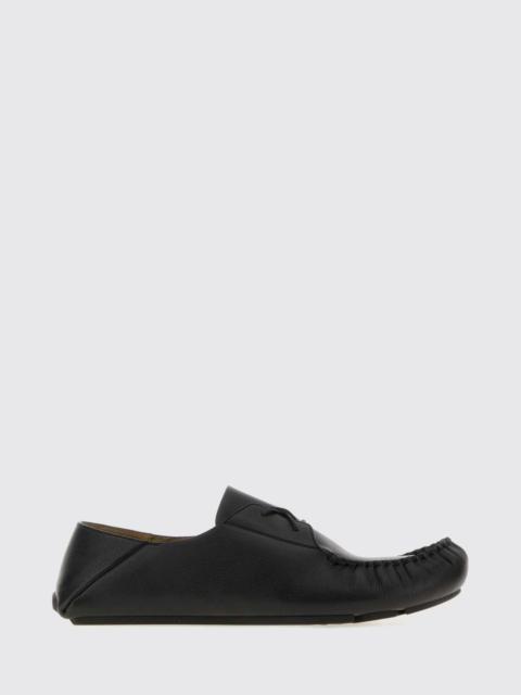 Loewe Loewe Men Rambla Smooth Calfskin Driver Loafers Loewe With Round Toe
