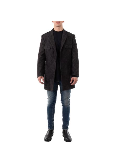Yohji Yamamoto Yohji Yamamoto Indian Jacquard Transforming Collar Jacket