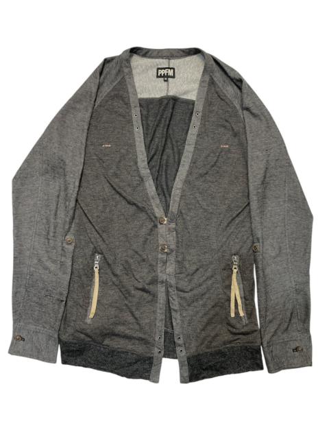 Other Designers If Six Was Nine × Le Grande Bleu (L.G.B.) × PPFM - Vintage PPFM Knitwear Cardigan