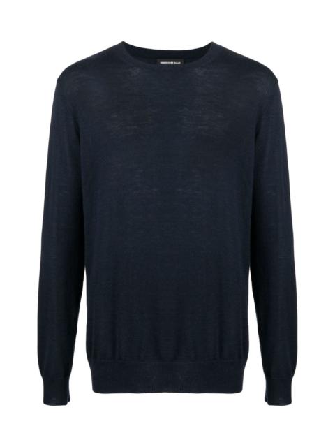 UNDERCOVER SIDE-SLITS CASHMERE JUMPER