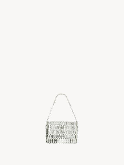SAINT LAURENT MINI EVENING BAG IN CRYSTALS