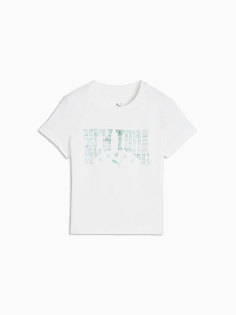 PUMA Wardrobe Essentials NYC Women's Slim Tee