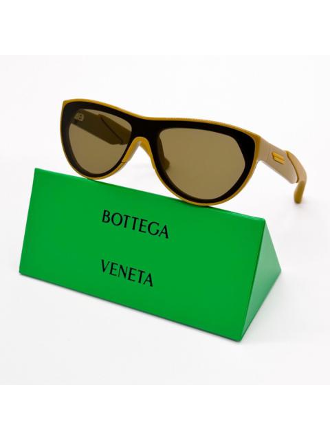 Bottega Veneta NEW BOTTEGA VENETA BV1234S 003 SQUARE UNISEX SUNGLASSES