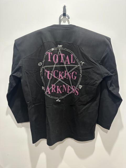 VETEMENTS Vetements Total Fucking Darkness Long Sleeve