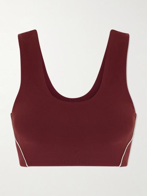 lululemon Wunder Train Piped Stretch-jersey Sports Bra