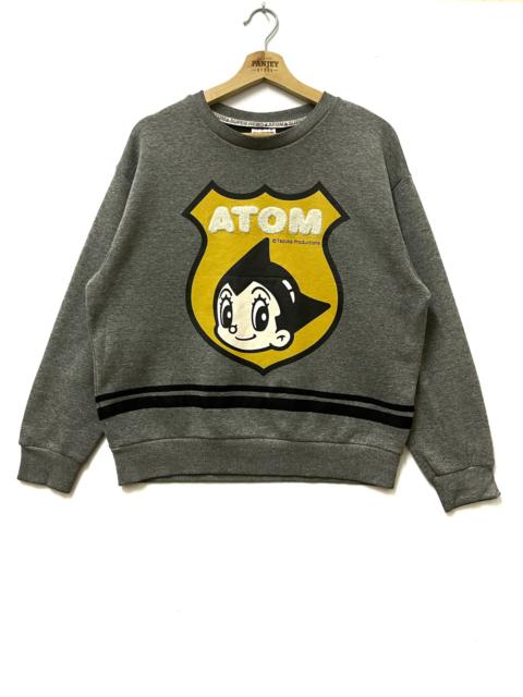 Other Designers Japanese Brand - Astro Boy Atom Big Logo Sweatshirt Grey