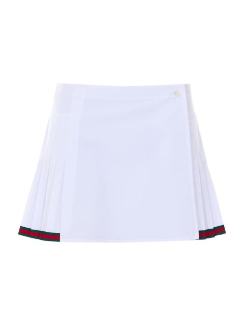 GUCCI Mini Web Detail Skirt