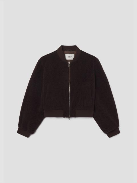 AGOLDE IONA SKYE JACKET IN CHOCOLATE