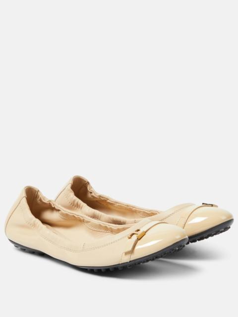 Tod's Leather ballet flats