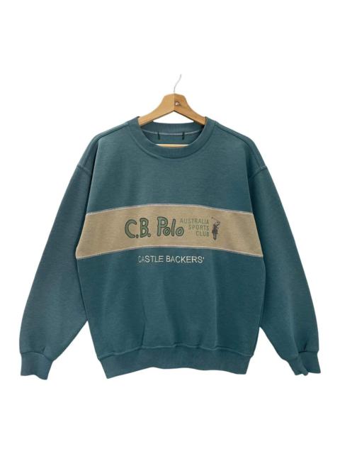 Other Designers Vintage - 90s Castle Backers Australia Sports Crewneck Sweatshirt
