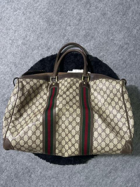 GUCCI Vintage Gucci GG Supreme Duffle Bag