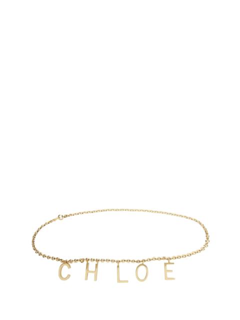 Chloé Chloé Letters Jewellery Belt