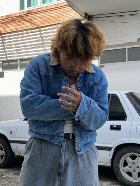 Other Designers Vintage Distressed Wrangler Western Jacket 70s