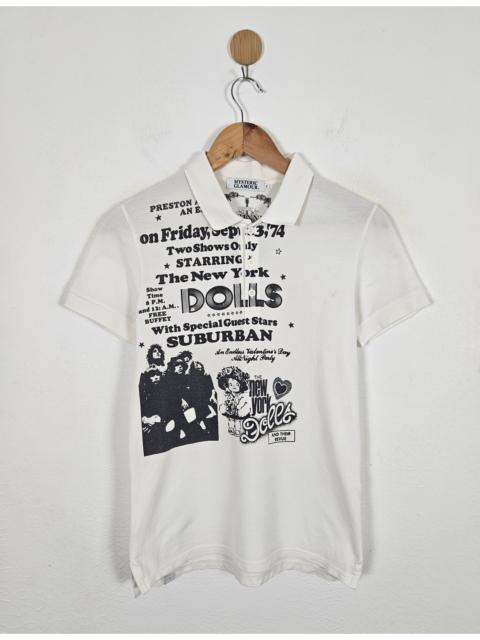 Hysteric Glamour Hysteric Glamour New York Dolls polo shirt