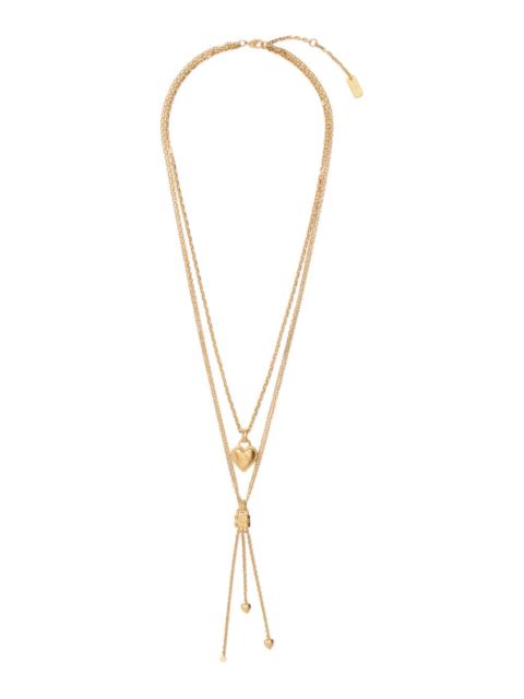 Chloé Chloé Women Gold Color Multi-Layer Necklace With Lobster Clasp On The Back In Brass For Women