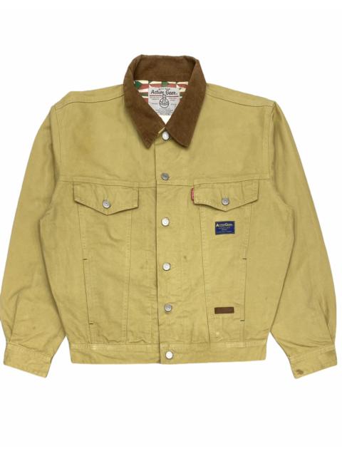 Other Designers Vintage - VINTAGE ACTIVE GEAR BASIC DOUBLE LININGS WORKERS JACKET