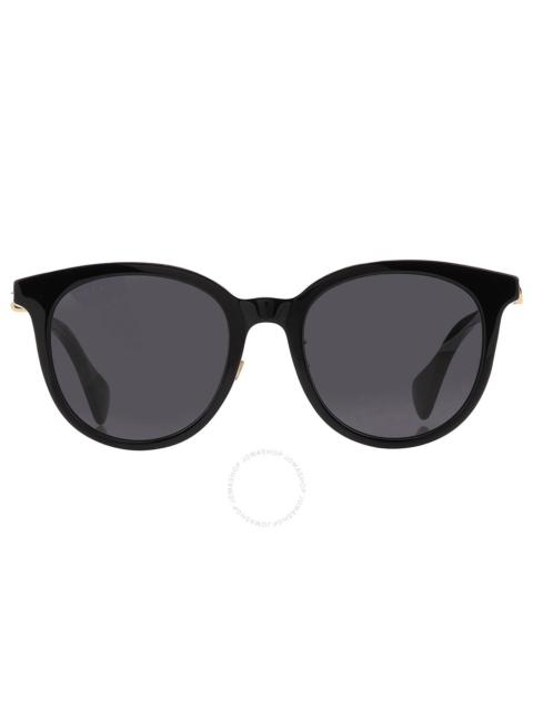 GUCCI Gucci Grey Gradient Round Ladies Sunglasses GG1073SK 001 54