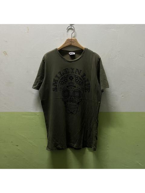 Diesel Rare Diesel Skull Smile In Life Tees
