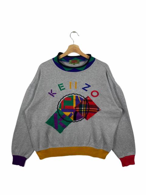 Other Designers Vintage 90s Kenzo Golf Embroidered Sweatshirt Size L