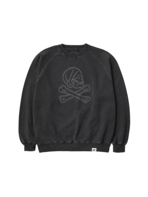 NEIGHBORHOOD SKULL-EMBROIDERED SWEATSHIRT