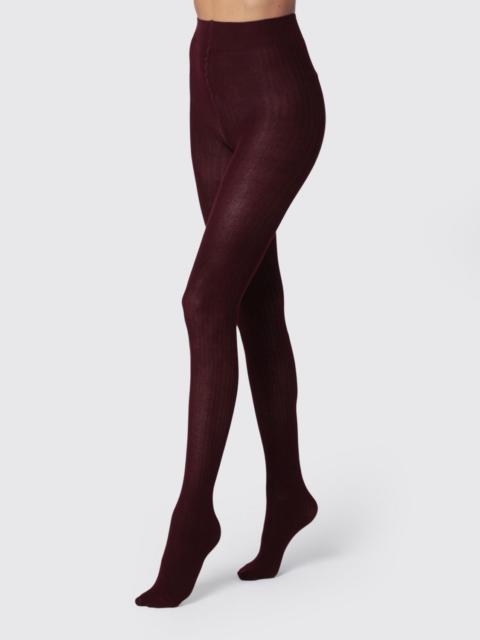 Max Mara Max Mara Women Max Mara Rib-Knitted Pure Cashmere Tights With Elasticated Waist