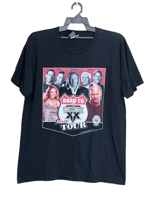 Other Designers VINTAGE Y2K WRESTLING WWE RAW TOUR MANIA JAPAN 2004 T SHIRT