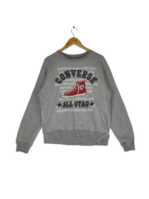Converse CONVERSE ALL STAR Big Shoes Sneakers Logo Sweatshirt
