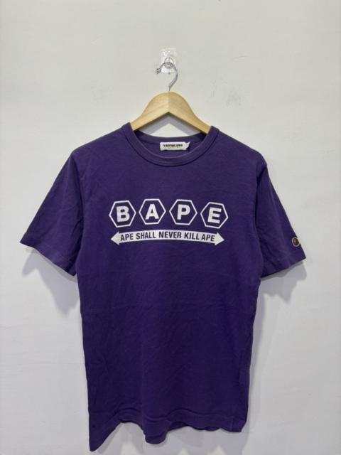 A BATHING APE® Bape Ape Shall Never Kill Ape Tshirt