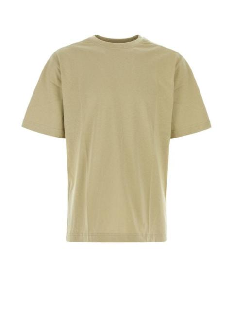 Burberry Man Cappuccino Cotton Oversize T-Shirt