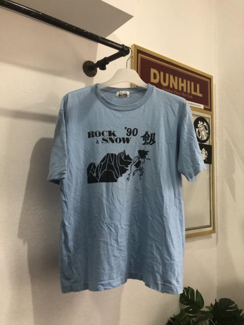 Other Designers Vintage Japanese brand ALPS "rock 90 & snow"single stich