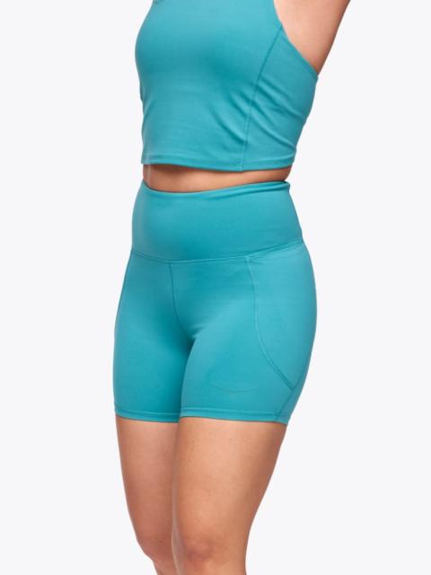 HOKA Women's Elaro 5" Bike Short in Oceanic