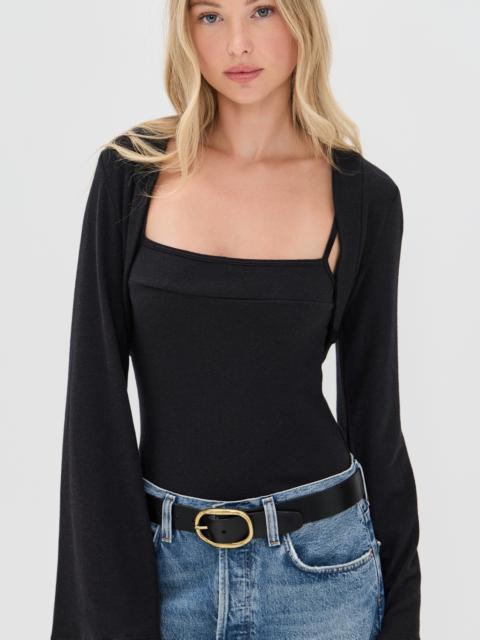 Reformation Chloe Knit Shrug Set