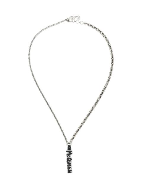 Alexander McQueen Silver Men's Necklace