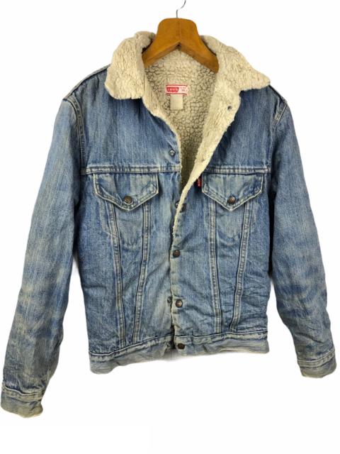 Other Designers Vintage - VINTAGE LEVI'S USA SHERPA LINE TRUCKER JACKET