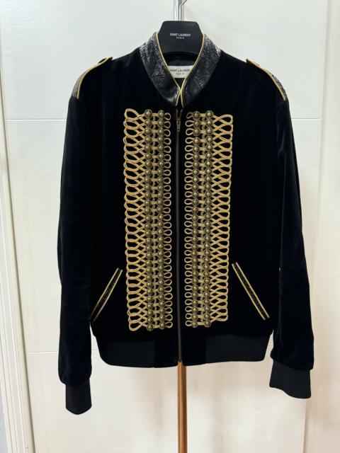 SAINT LAURENT Saint Laurent SLP 16FW runway snakeskin jacket