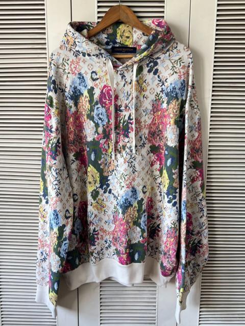 Louis Vuitton Louis Vuitton Hooded All-Over Print Floral Hoodie