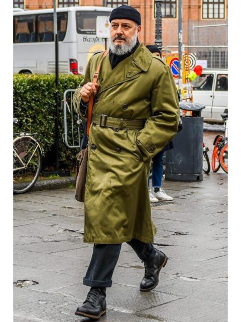 Other Designers 🔥 TRUE VINTAGE O.G 107 50's MILITARY TRENCH COAT - M