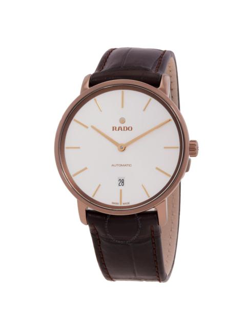 Rado - Rado Diamaster Thinline Automatic Silver Dial Men's Watch R14068026