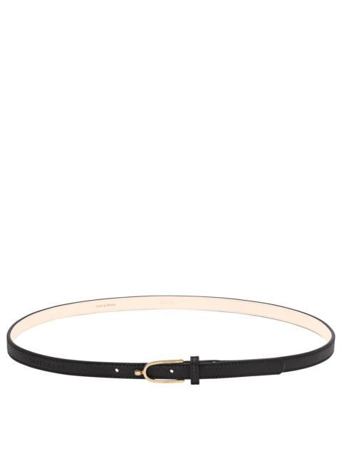 Longchamp Ladies' belt Black - Leather