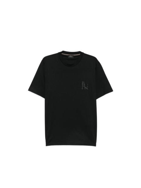 Brioni Brioni Black T-Shirts & Vests - T-Shirts Men
