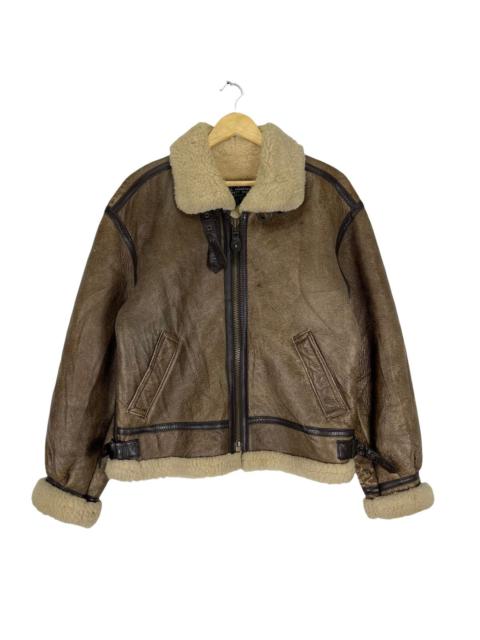 ❄️MILITARY CLOTHING TYPE B3 LEATHER JACKET