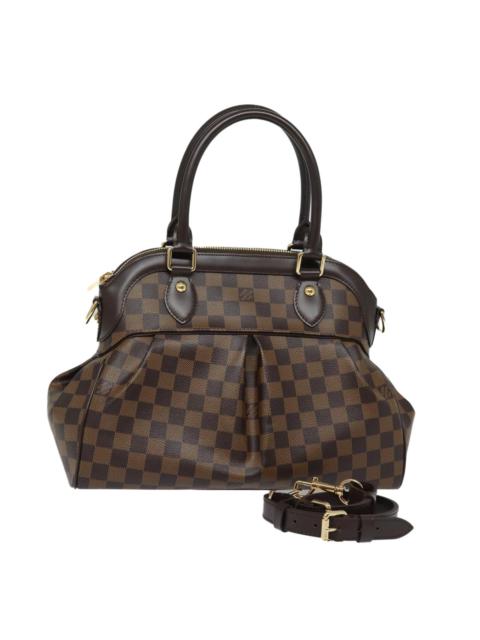 LOUIS VUITTON Damier Ebene Trevi GM Hand Bag N51998