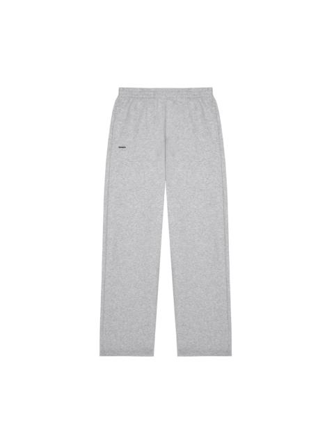 PANGAIA Womens 365 Midweight Straight Leg Track Pants - Grey Marl