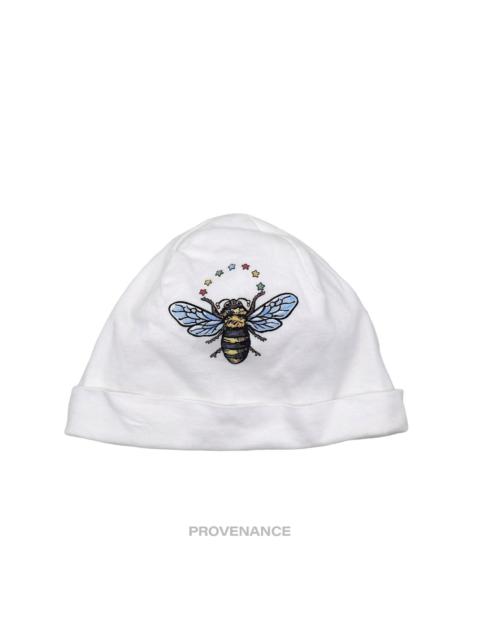 Gucci Baby Cotton Cap - Bee White