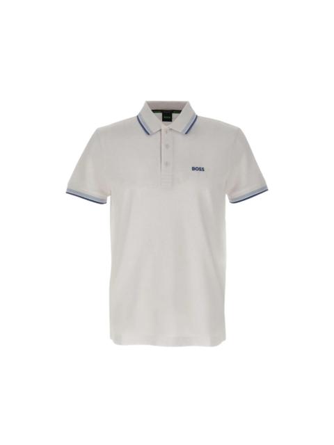 BOSS Boss White Polo Shirts Men